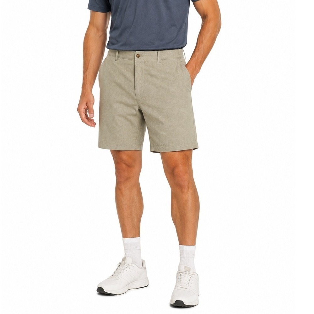 ProTour‎ Golf Shorts Mens 40 Tan Casual Classic Athleisure Stretch